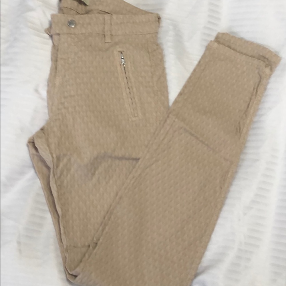 Zara beige jeans